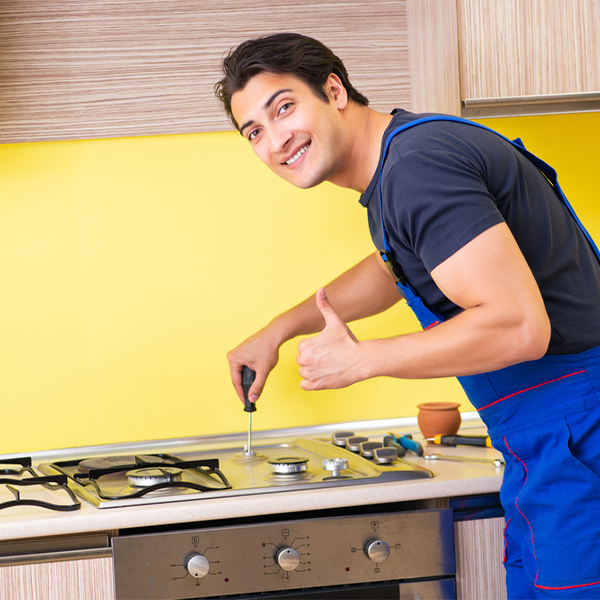 can you provide references from satisfied stove repair customers in Webb City Missouri